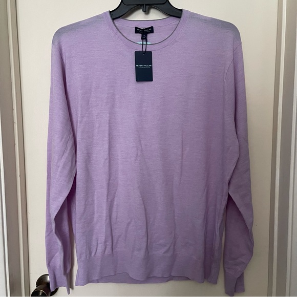 PETER MILLAR Excursionist Merino Wool-Blend Sweater Size:L, XL - Picture 1 of 3